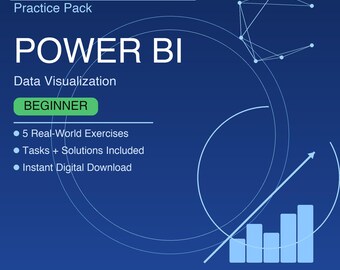 Power BI Practice Exercises for Beginners | DAX Formulas Dashboard Data Model