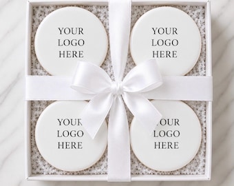 4 Ct Logo Cookies Gift Box