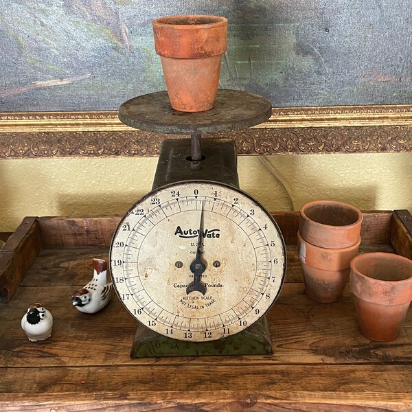 Farmhouse Scale - AutoVate - Chicago U.S.A. - 1920-1949 - Antique