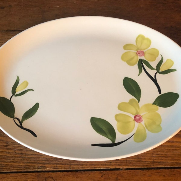 Mid Century Farmhouse Platter Stetson STT263 Hand Painted American Heritage Dinnerware Replacement China