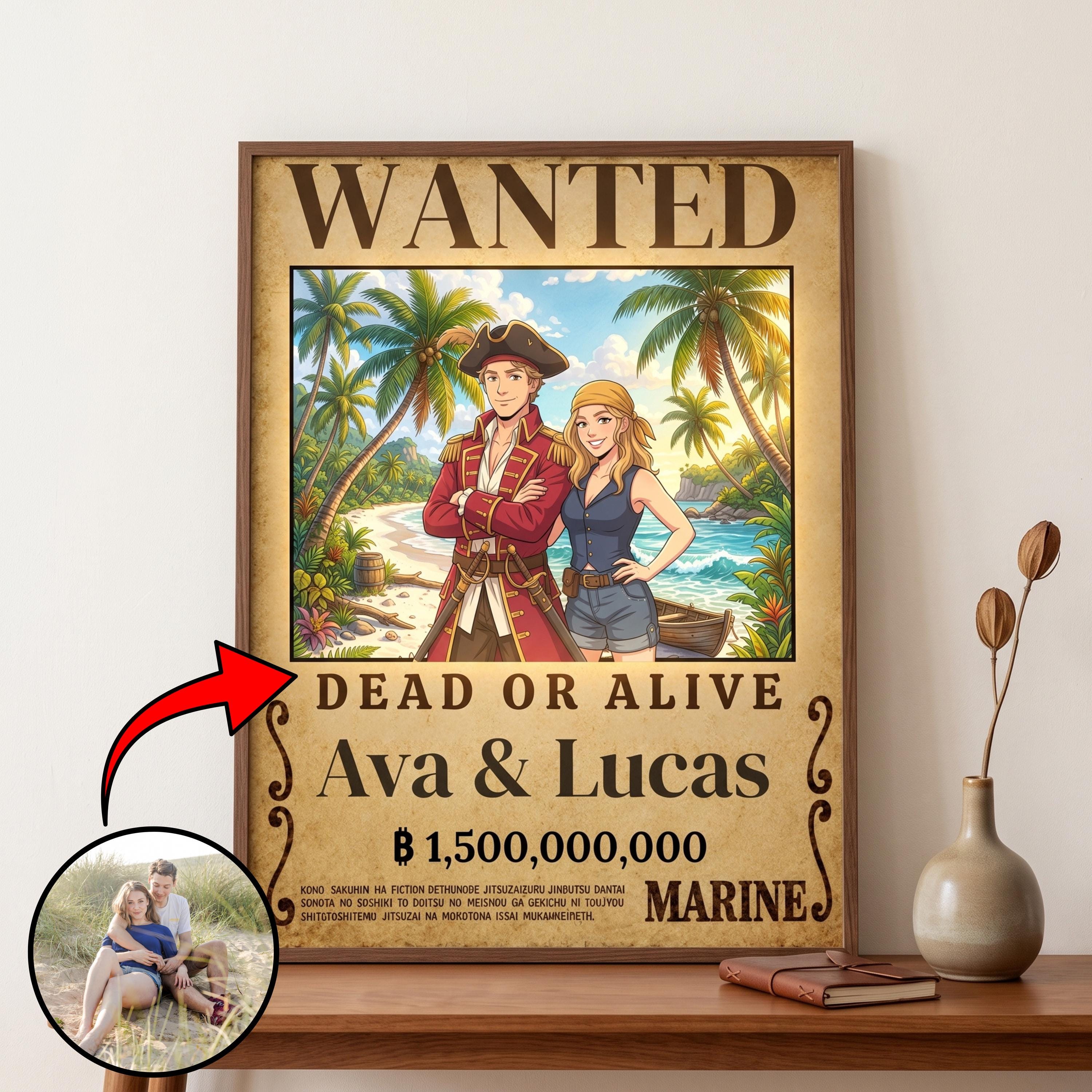 Wanted poster one piece - Etsy 日本