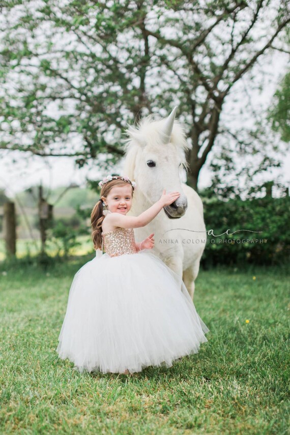 rose gold sequin tutu dress