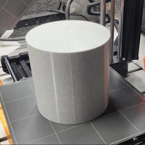 Cylinder STL File 100mm, Basic Geometry Shape, 3D Print Test Model, Calibration Cylinder, Simple Design, DIY 3D Printing File