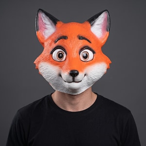 Latex Fox Mask - Etsy
