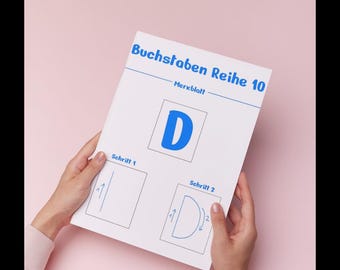 Learn to write the letter D | 3 worksheets & fact sheets | Uppercase and lowercase letters | ABC preschool primary school PDF