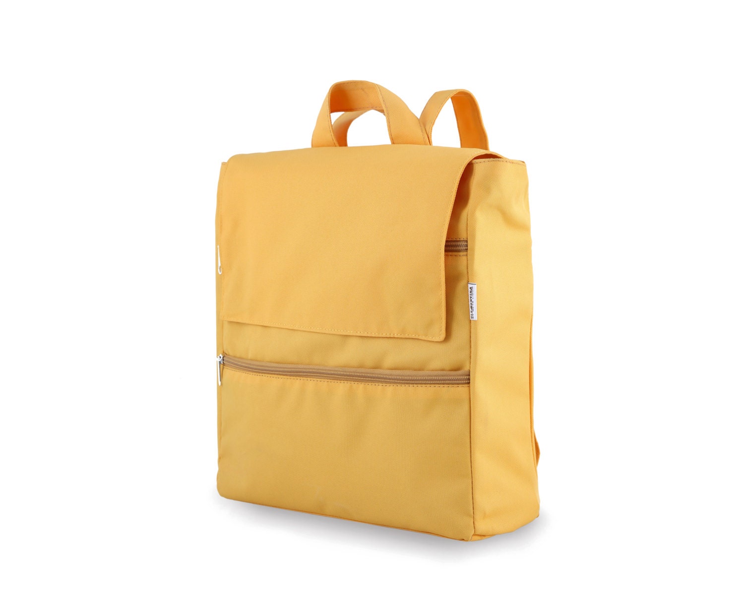 Backpack Yellow Travel Backpack Carry on Backpack Etsy UK