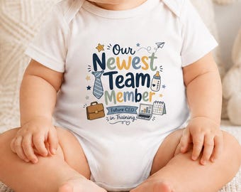 Our Newest Team Member Infant Bodysuit: Office Pregnancy Announcement