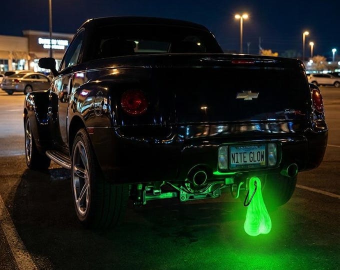 Oversized Truck Hitch Danglers | Funny 3D Printed Truck Accessory | Novelty Truck Gift