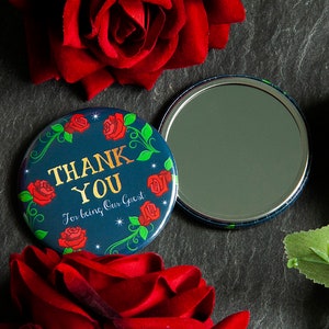 BE OUR GUEST - Pocket Mirror wedding / party favours