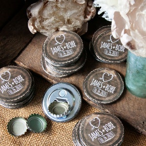 WOODLAND - Magnet Bottle Opener wedding/party favours