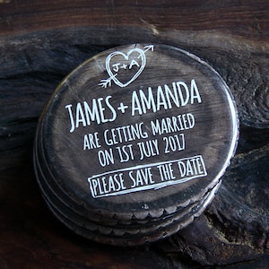 WOODLAND - Save the Date Magnets