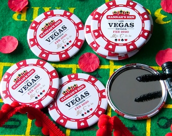 POKER CHIP - Pocket Mirror Party / Wedding / Hen Party favours