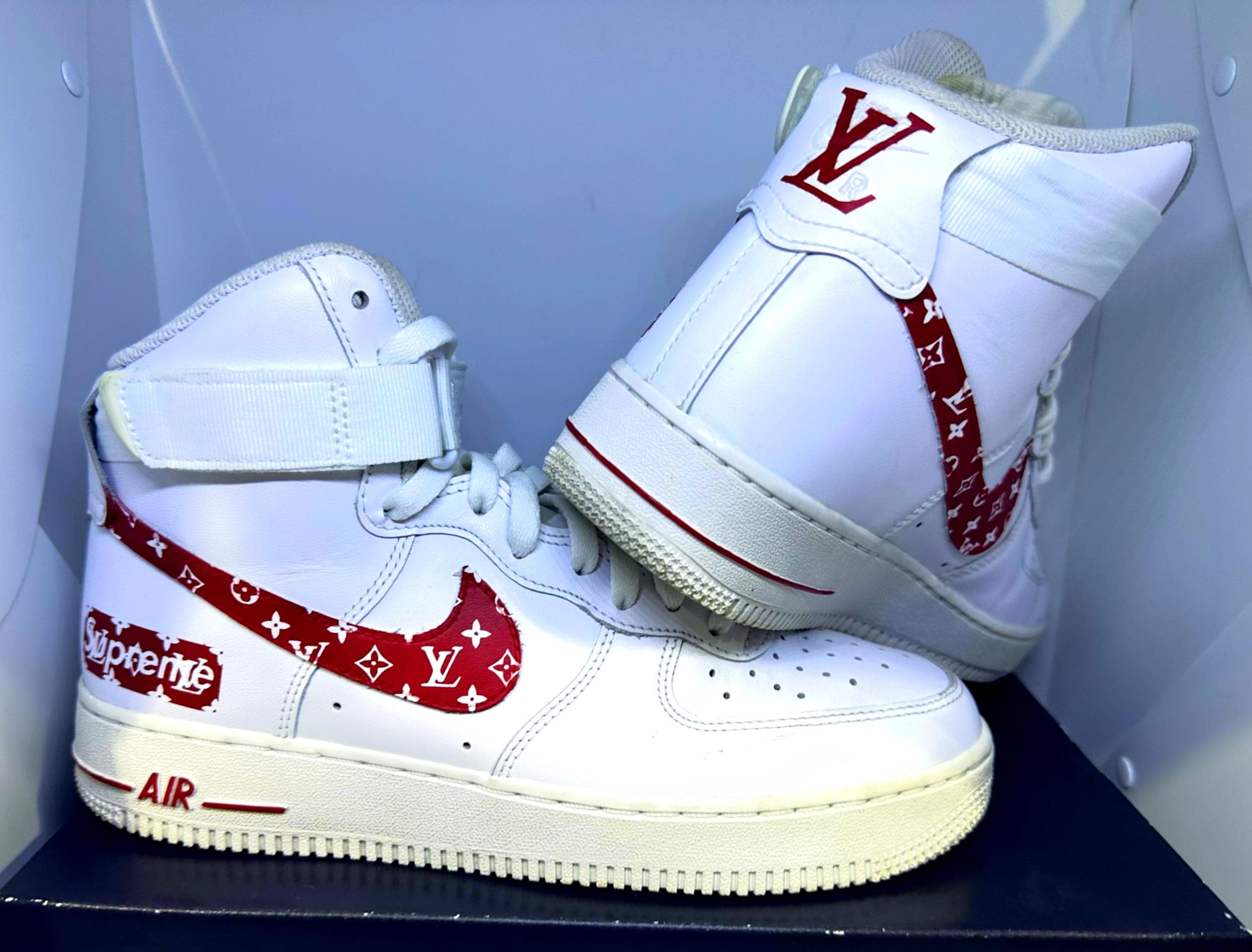Custom air force 1 louis vuitton - Etsy 日本