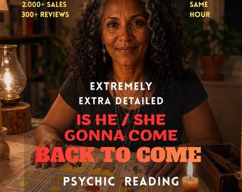 Ex Back Tarot Reading: Reconciliation, No Contact Guidance (Same Hour Delivery)