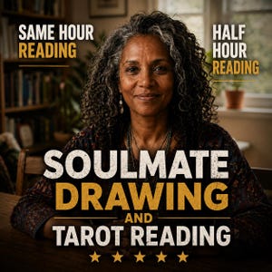Soulmate Drawing and Tarot Reading: Draw My Soulmate, Future Spouse, Same Hour Delivery