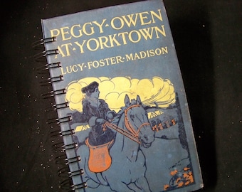 Peggy Owen Yorktown blank book journal diary planner notebook altered book novel Indianapolis