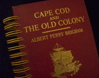 Cape Cod blank journal book Cape Cod and The Old Colony history notebook diary planner