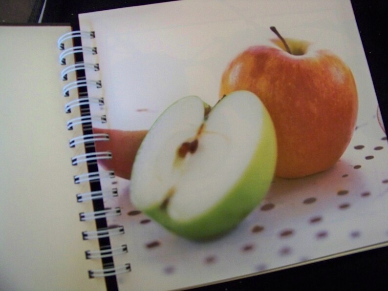 Apple blank book journal notebook garden journal gardener scrapbook planner blank book best gift for gardener image 4