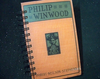Philip Winwood blank book journal vintage 1900 book notebook diary War of Independence history