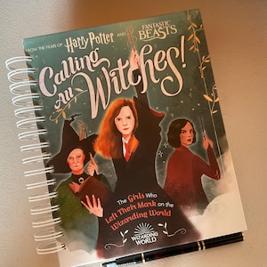 Witches blank book journal Harry Potter Hermione planner notebook diary