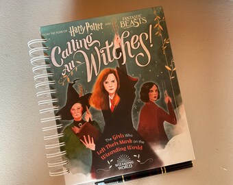 Witches blank book journal Harry Potter Hermione planner notebook diary