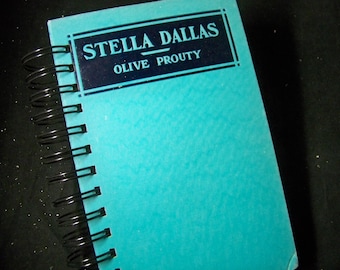 Stella Davis Victorian novel blank book journal diary planner notebook altered book 1923