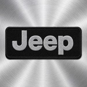 Jeep Off Road Embroidered Patch, Iron On Sew On Applique Badge, 4x4 SUV Adventure Jacket Hat Backpack Decor