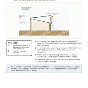 Anleitung zum Bau von Frühbeeten | Baupläne für Anzuchtkästen zum Selbermachen | Saisonverlängerung | Druckbare PDF-Datei Bild 3