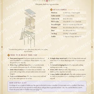 Hunting Blind Plans | Elevated Deer Stand Build Guide | DIY Box Blind Plans PDF | Step-by-Step Printable Plans | Instant Download image 2