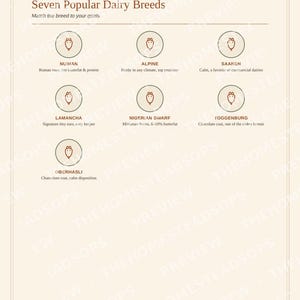 Dairy Goat Keeping Guide for Beginners | Raising and Milking Goats Ebook | Printable PDF image 3