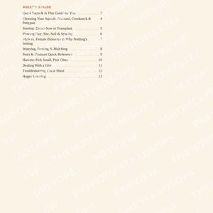 Growing Zucchini & Summer Squash Guide | Quick-Grow Beginner Printable | No-Fluff Garden PDF image 7