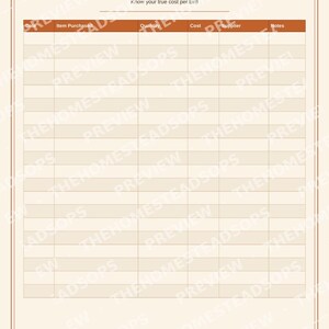 Turkey Flock Record Book | Homestead Care, Breeding, Growth Log (PDF Download) image 8