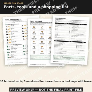Goat & Sheep Shed Plans | Step by Step Picture Instructions | Beginner DIY Loafing Shed Build Manual | Run-In Shelter | Printable PDF image 4