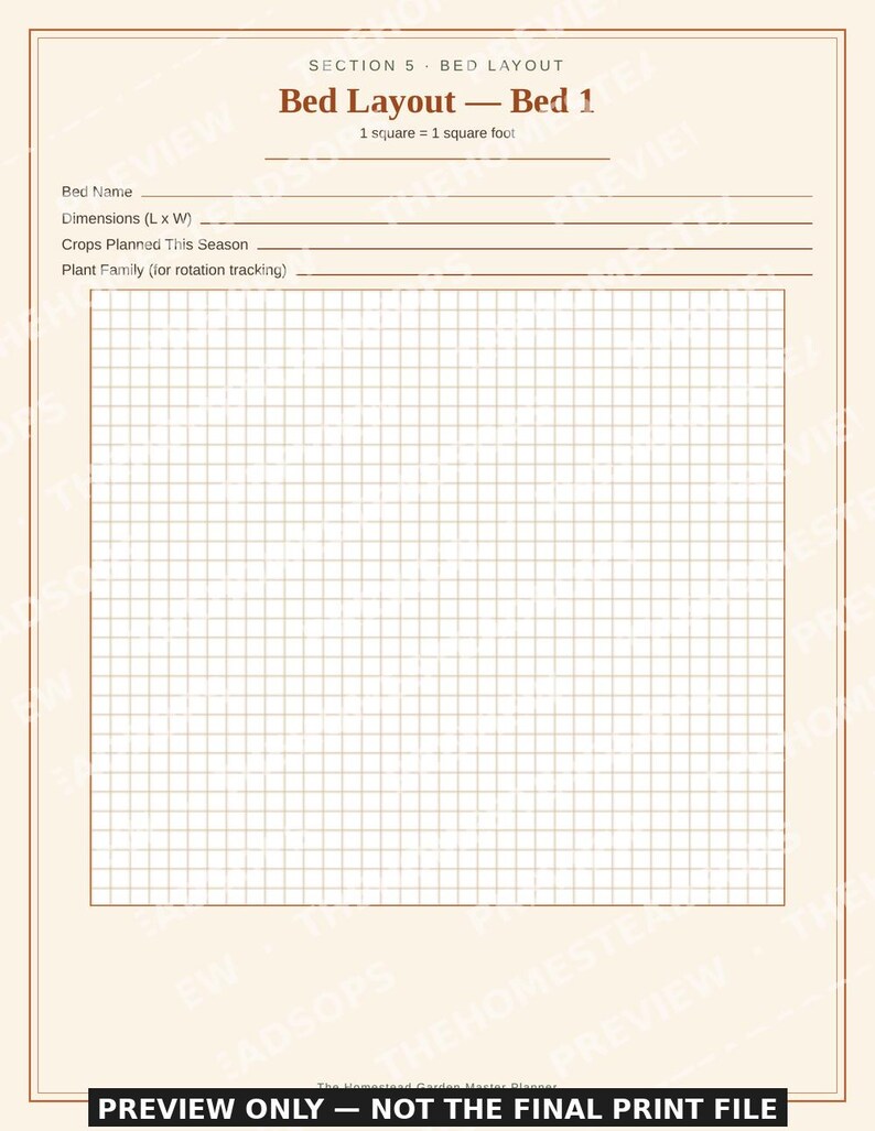 Planificateur de potager à imprimer | Dates de gel, associations de plantes et guide des ravageurs | Système de planification de jardin (PDF) image 5