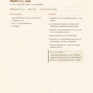 Mulberry Growing Guide | How to Grow, Harvest & Preserve Mulberries | Recipes Included | Printable PDF Ebook image 5