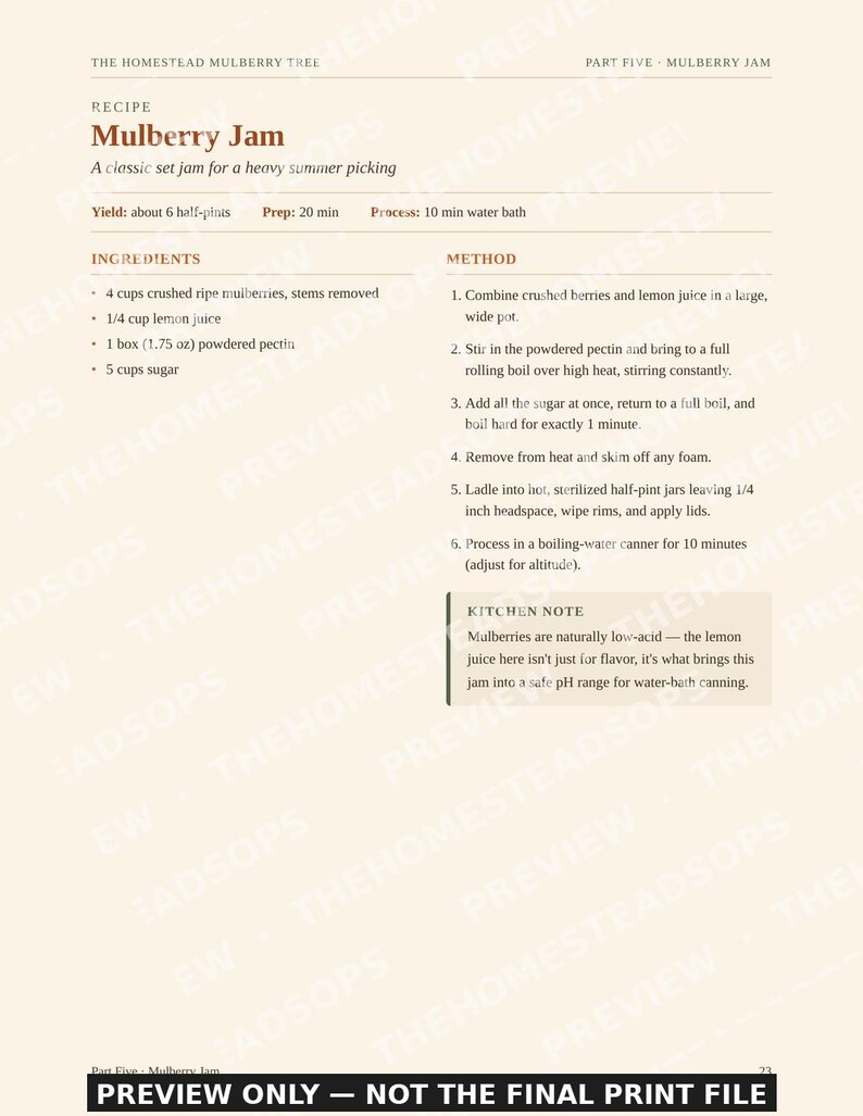 Mulberry Growing Guide | How to Grow, Harvest & Preserve Mulberries | Recipes Included | Printable PDF Ebook image 5