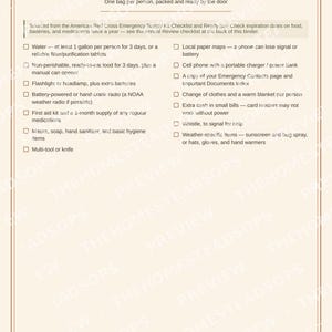 Homestead Emergency Preparedness Binder | Family, Farm & Off-Grid Ready Planner | Printable Survival Binder | Instant Download image 4