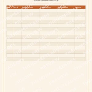 Turkey Flock Record Book | Homestead Care, Breeding, Growth Log (PDF Download) image 7