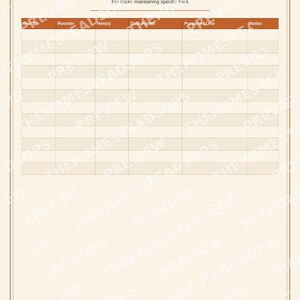 Libro de registro para gallinas / Planificador para criadores de gallinas domésticas / Registro de producción y salud de huevos / PDF imprimible imagen 4