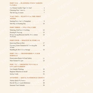 Tomato Growing Guide | How to Grow, Harvest & Preserve Tomatoes | Recipes Included | Printable PDF Ebook image 2