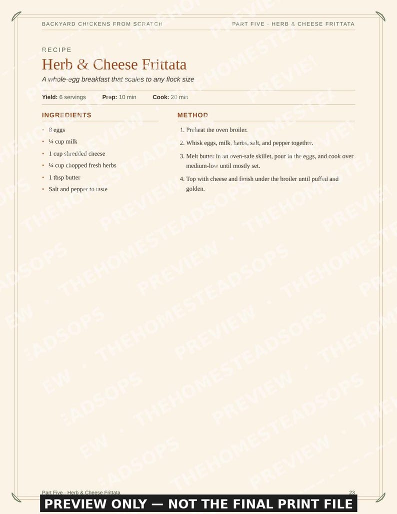 Backyard Chicken Keeping Guide for Beginners | Raising Chickens Ebook | Printable PDF image 5