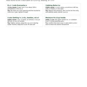 Guía para construir una colmena / Planos para construir una colmena Langstroth / Apicultura doméstica / PDF imprimible imagen 5