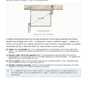 Guía para construir una bodega subterránea casera con barriles / Sistema de almacenamiento de alimentos para el fin de semana (PDF) imagen 5