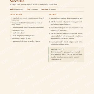 Three Sisters Garden Guide | Corn Beans Squash Companion Planting | Indigenous Method | Printable PDF image 6