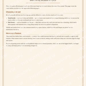 Schafherden-Dokumentationsbuch | Grundlagen der Pflege, Ablammen, Wollprotokoll (PDF-Download) Bild 2