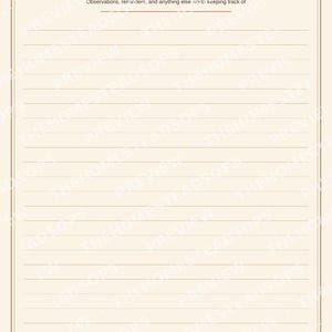 Rabbit Flock Record Book | Rabbit Keeping Log | Breeding & Health Tracker | Printable PDF image 6
