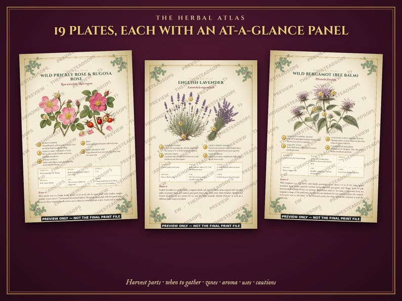 Aromatherapy Book | Homemade Herbal Salves, Oils, Candles and Hydrosols | Foraging Guide for Canada & Northern US | Grimoire PDF image 4