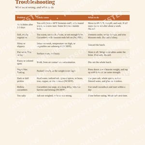 Libro de fermentación / Recetas de kimchi, chucrut, encurtidos y kombucha / Guía de proporción de sal y salmuera / Libro de cocina en PDF para principiantes sobre fermentación imagen 7