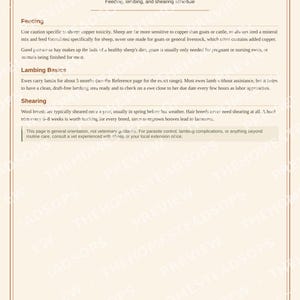 Schafherden-Dokumentationsbuch | Grundlagen der Pflege, Ablammen, Wollprotokoll (PDF-Download) Bild 5