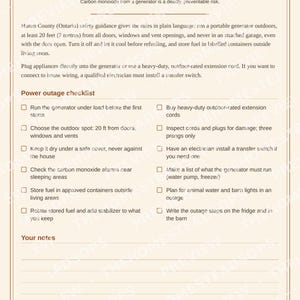 Winterizing Checklist Binder | Homestead Winter Prep Planner | Livestock, Garden, Equipment & Home | Printable PDF Download image 7